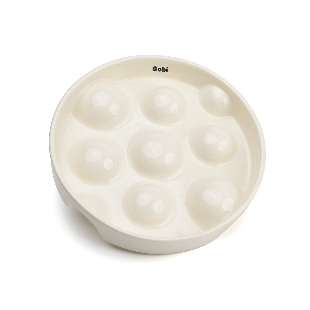 Pebble Ceramic Slowfeeder Oat