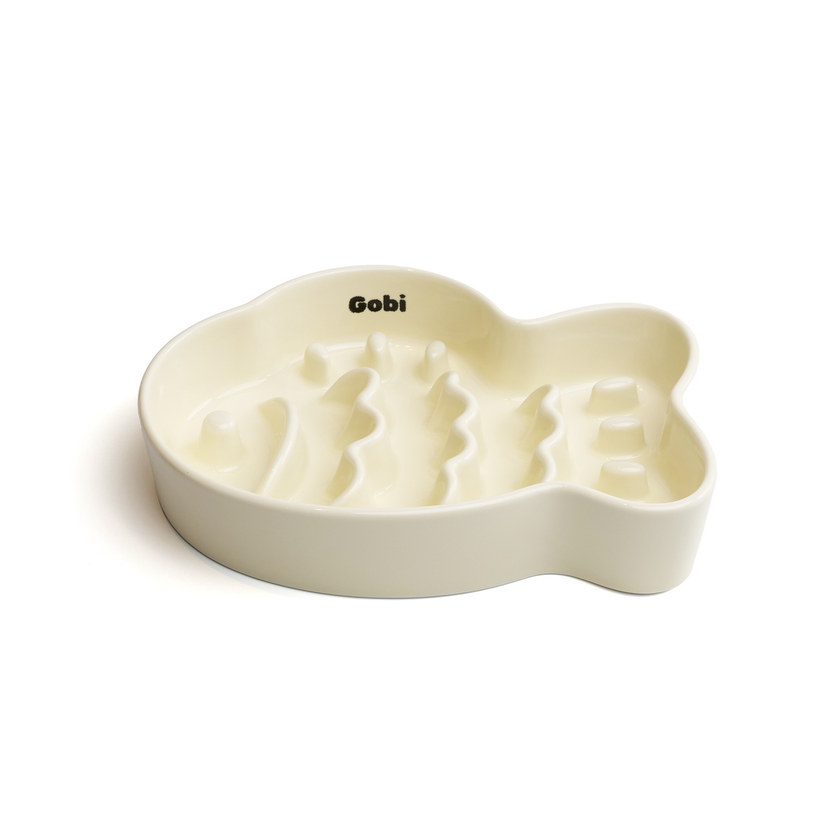Taiyaki Ceramic Slow Feeder Oat
